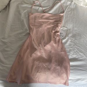 NWT Princess Polly Celena Mini Dress in Champagne!
